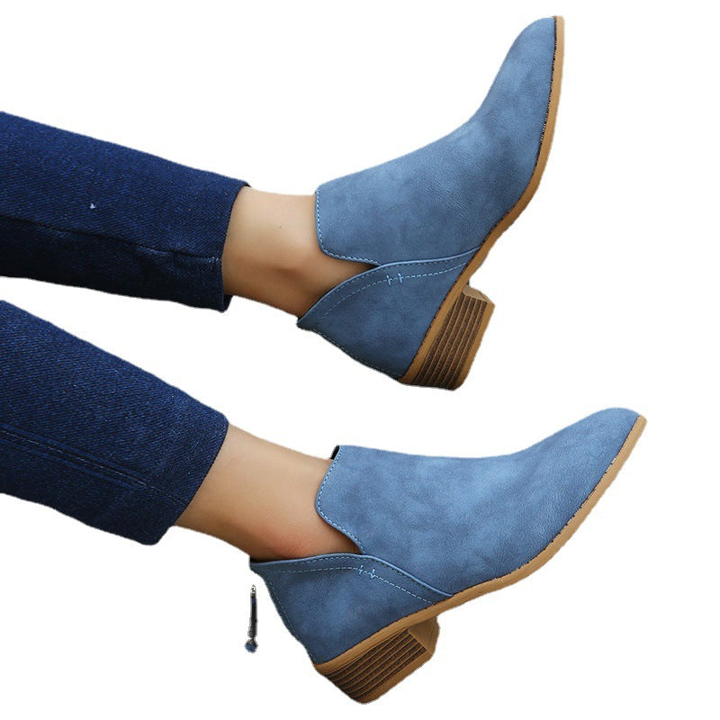 Breezy Zip-Up Boots