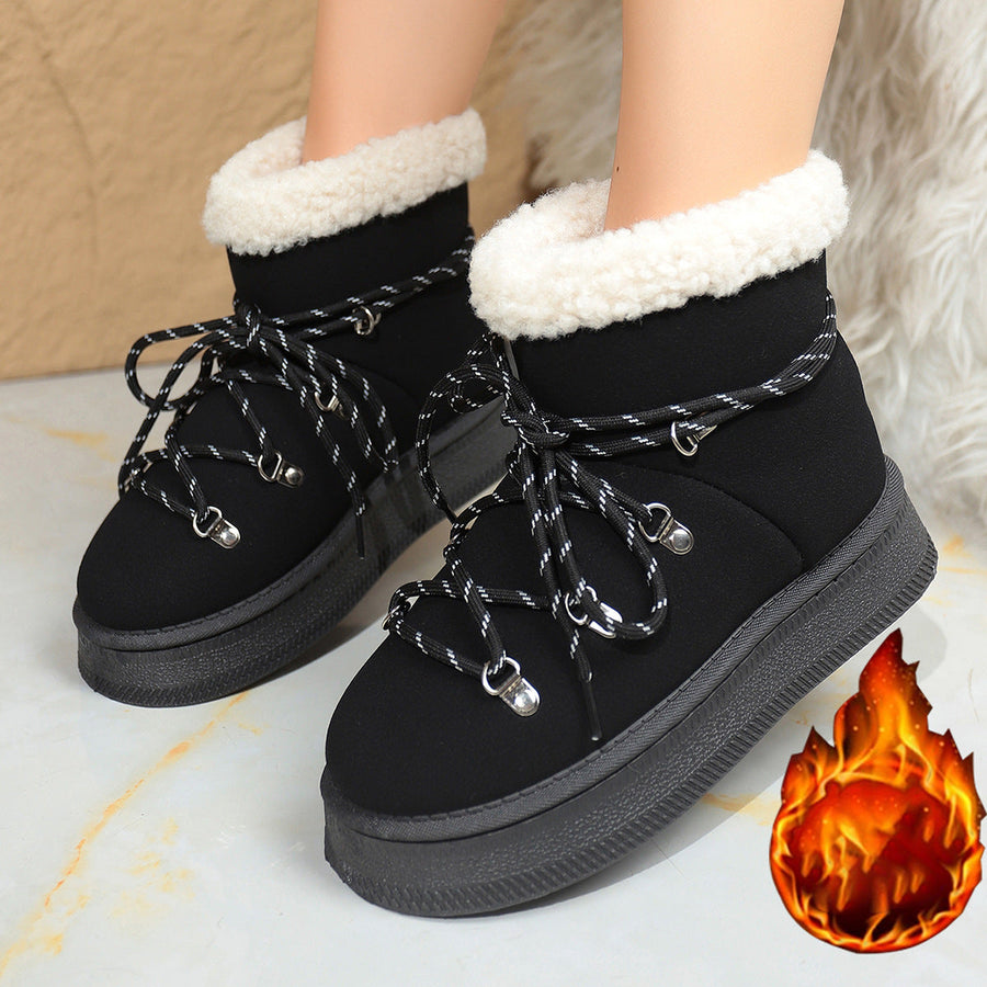 Warm Platform Boots