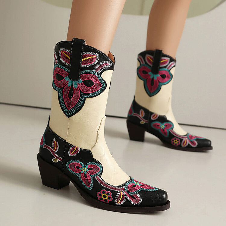 Modern Heeled Boots