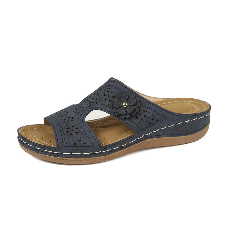 Sunny Metallic Sandals