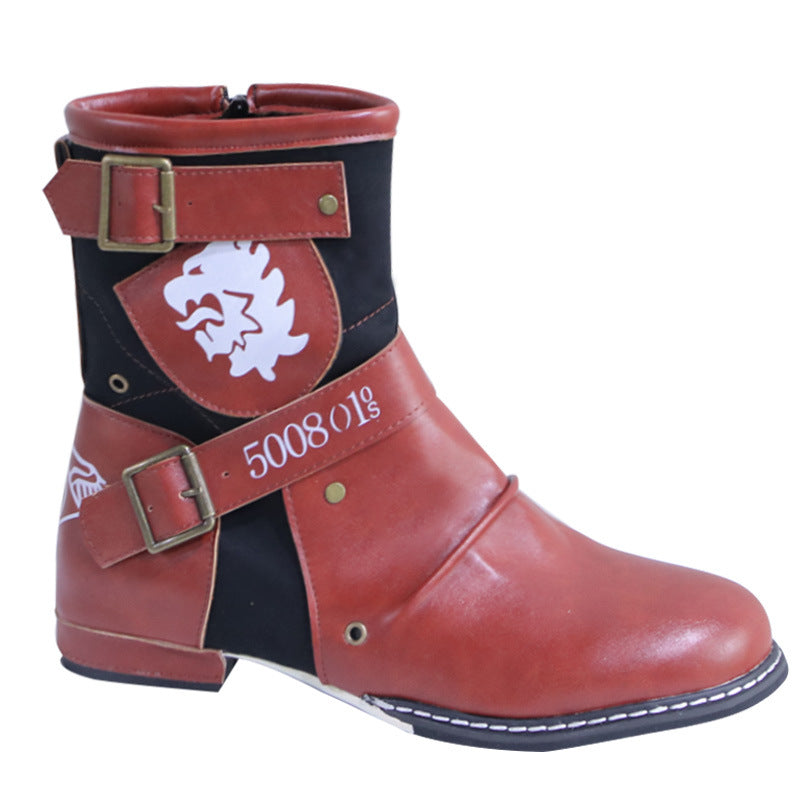Relaxed Pointed Boots