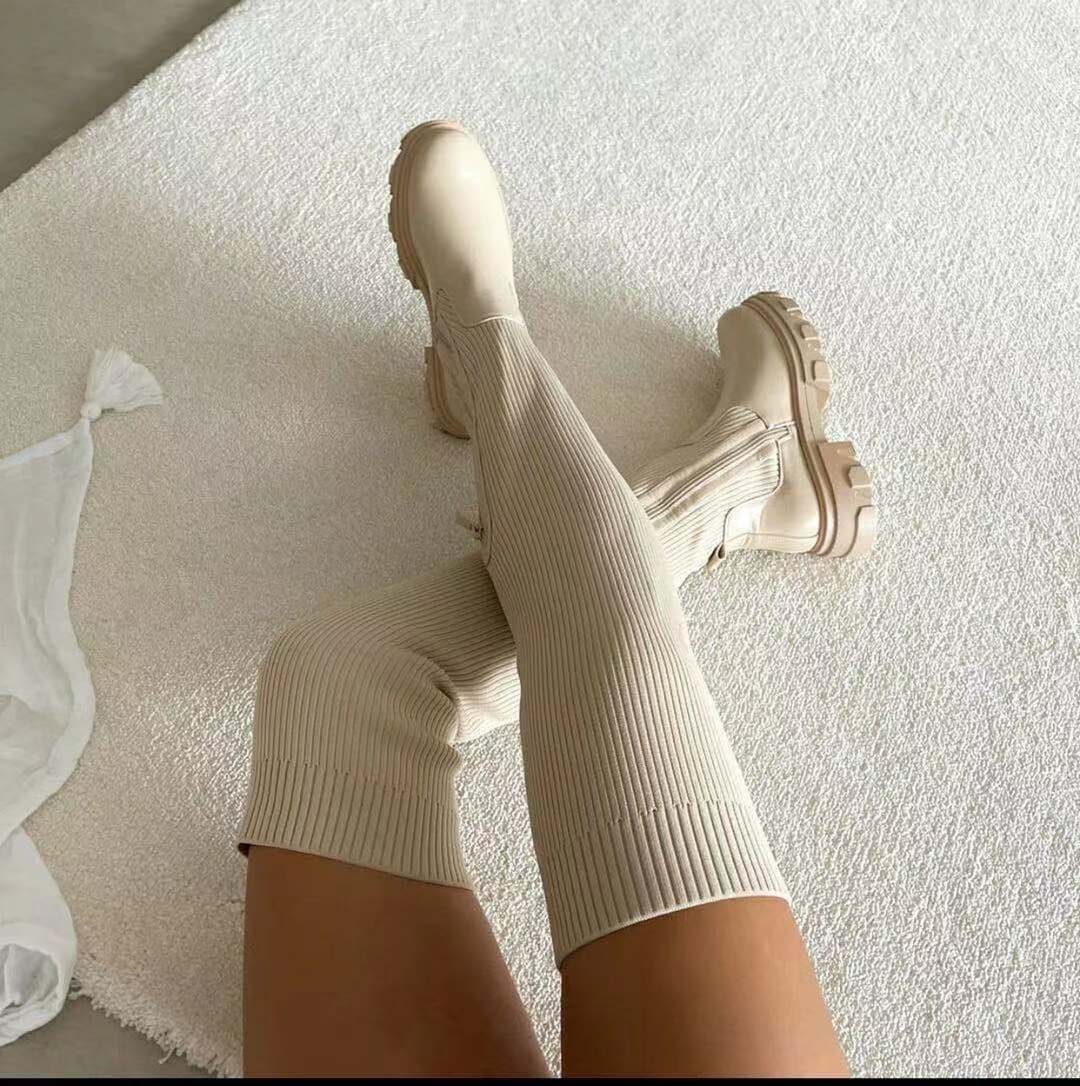 Relaxed Leather Boots