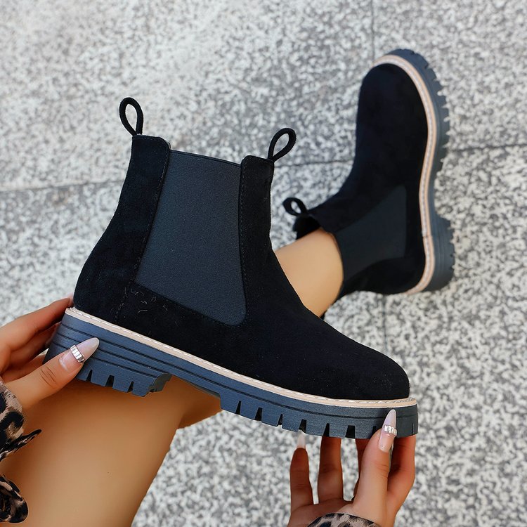 Walking Leather Boots