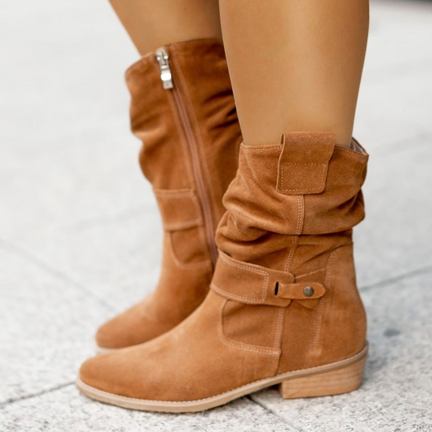 Modern Leather Boots