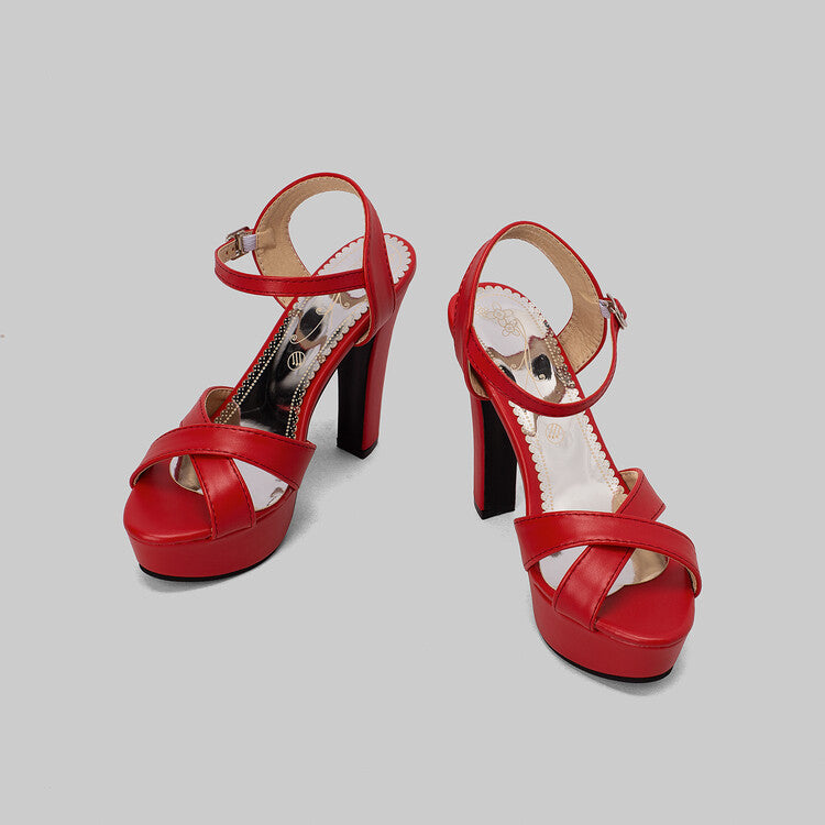 Vacation Platform Sandals