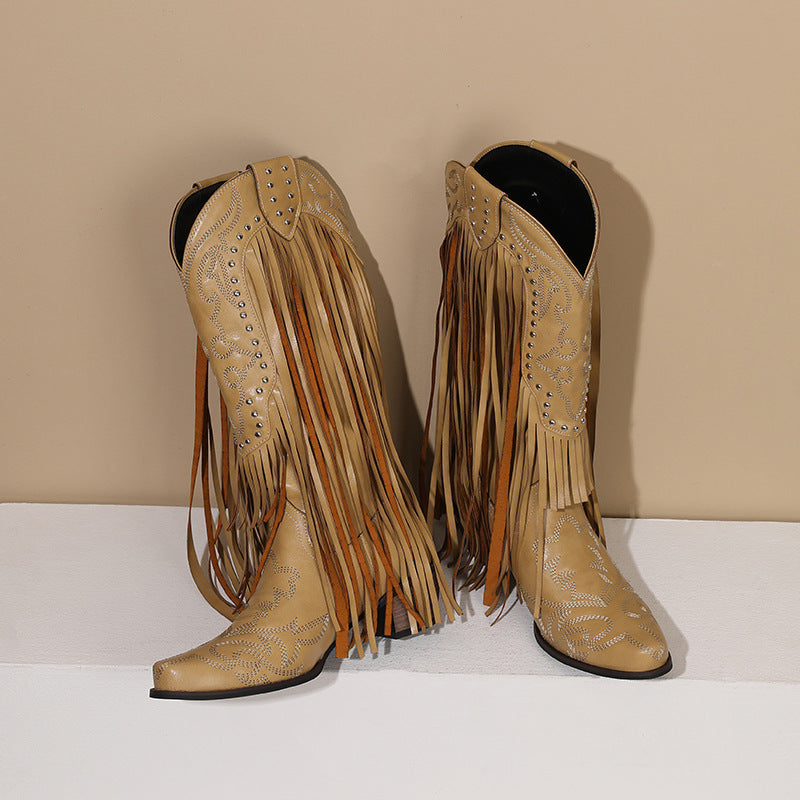 Comfortable Textured Boots
