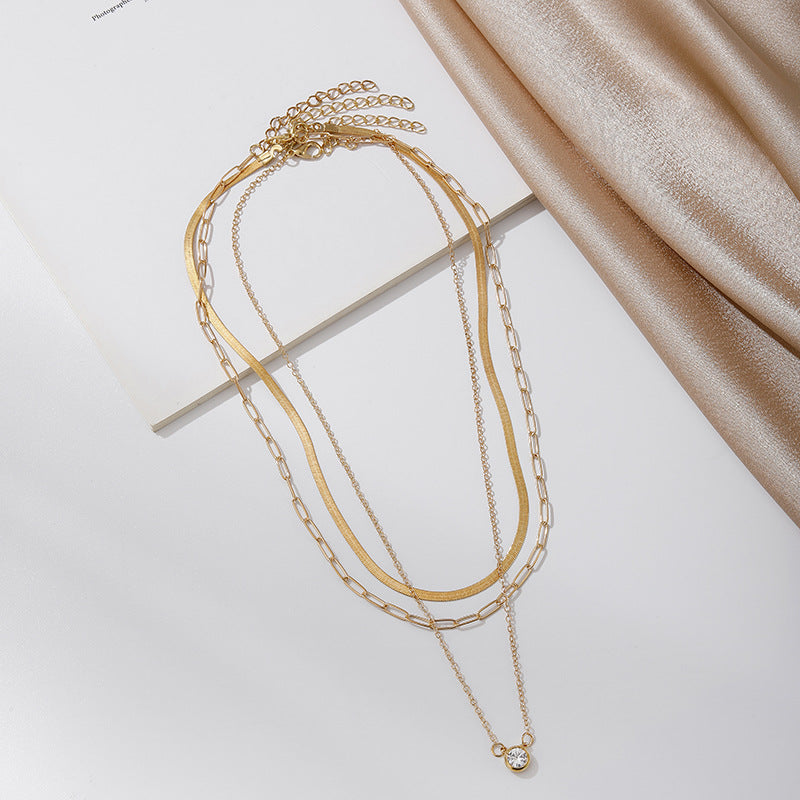 Natural Striped Set