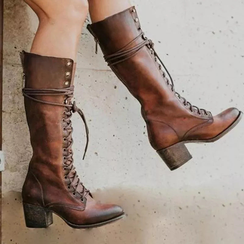 Walking Platform Boots