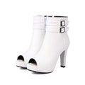 Summer Leather Boots