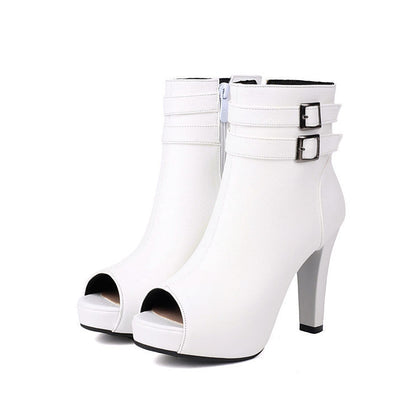 Summer Leather Boots