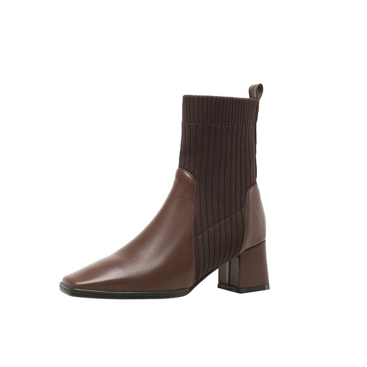 Travel Block-Heel Boots