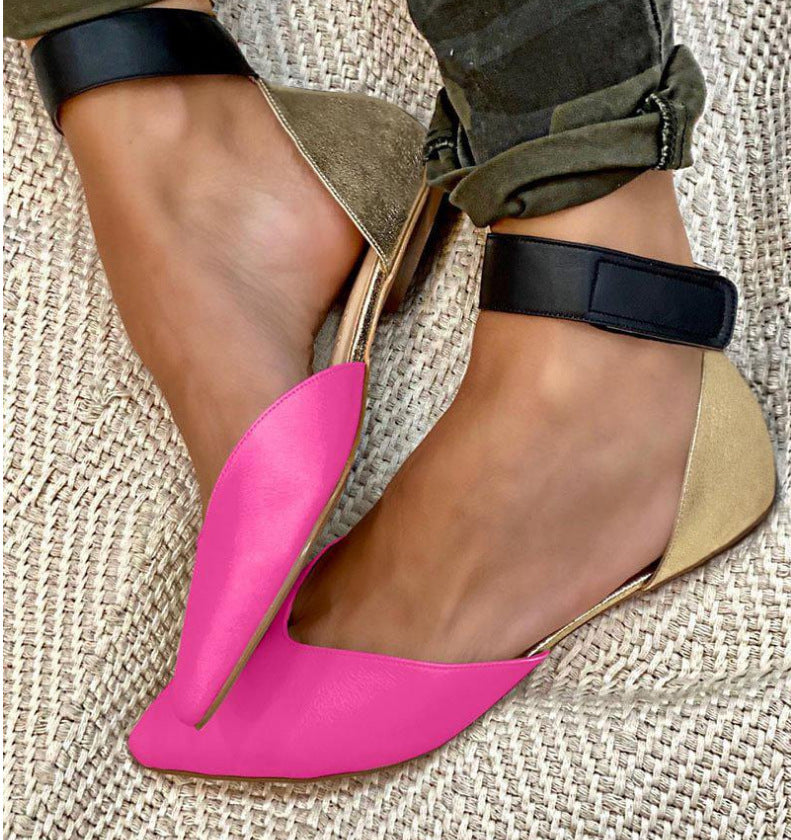 Natural Flat Sandals
