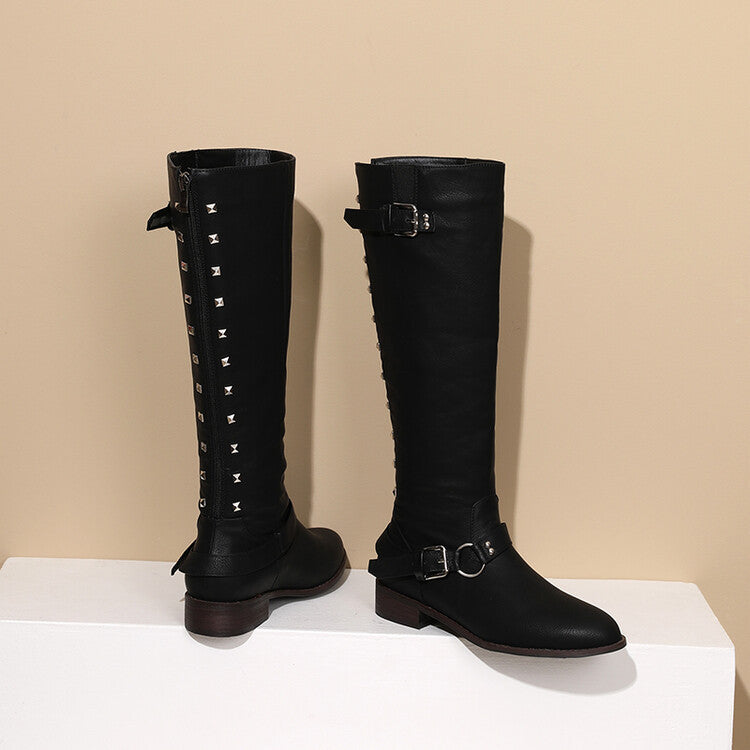 Light Knee-High Boots