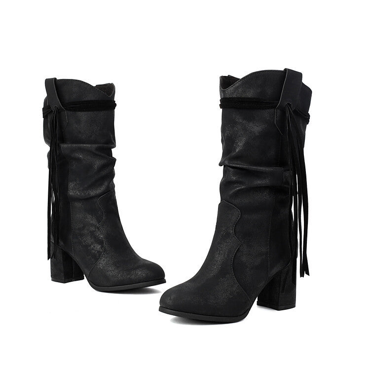 Breezy Leather Boots