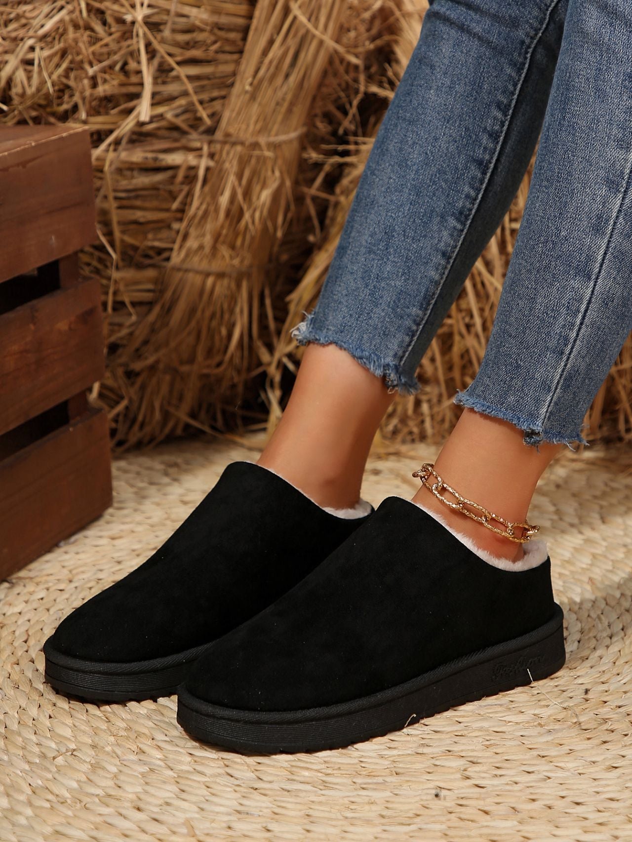 Natural Ankle Boots