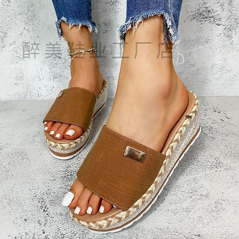 Minimal Cork Sandals