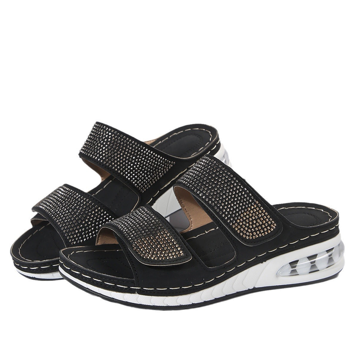 Clean Wedge Sandals
