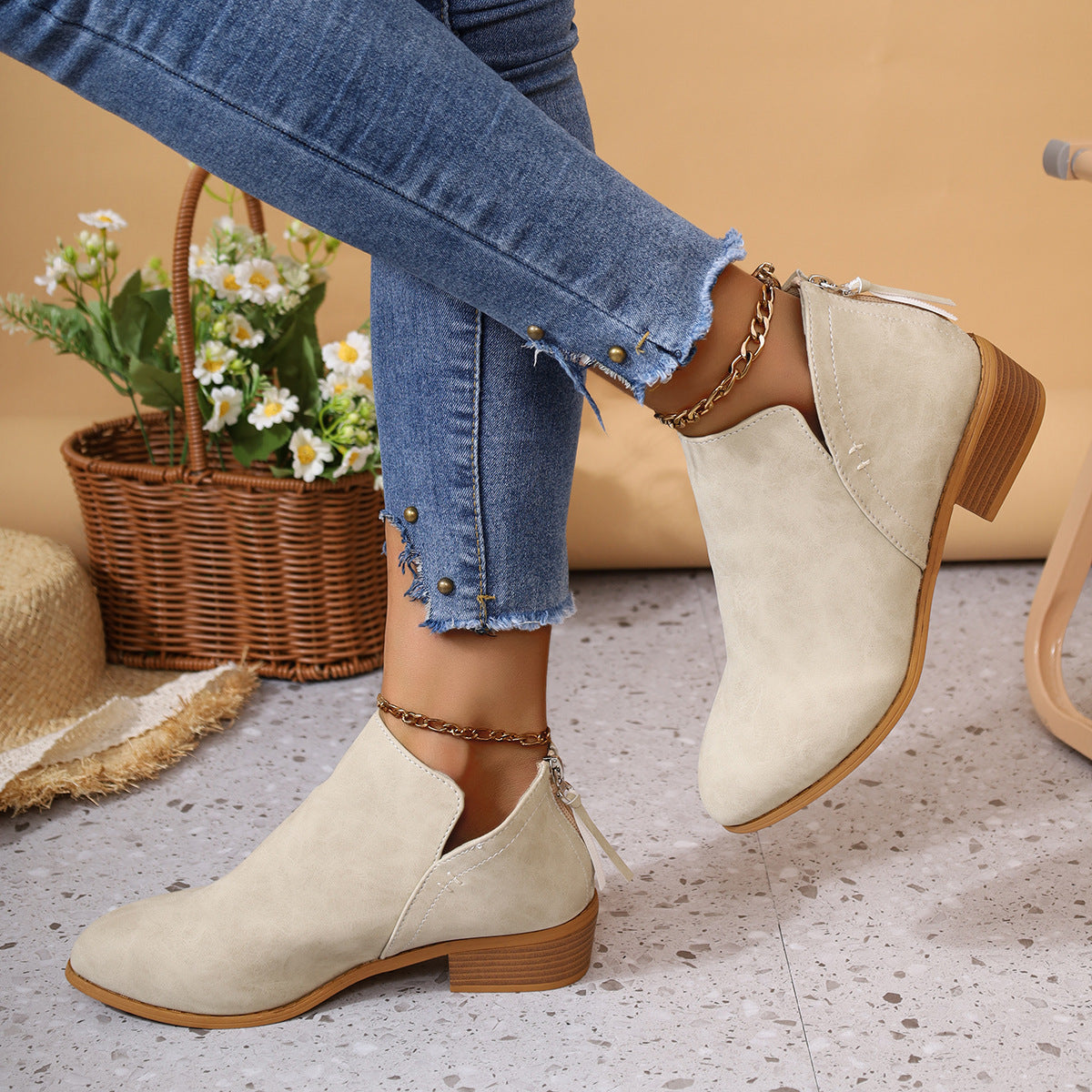 Coastal Block-Heel Boots
