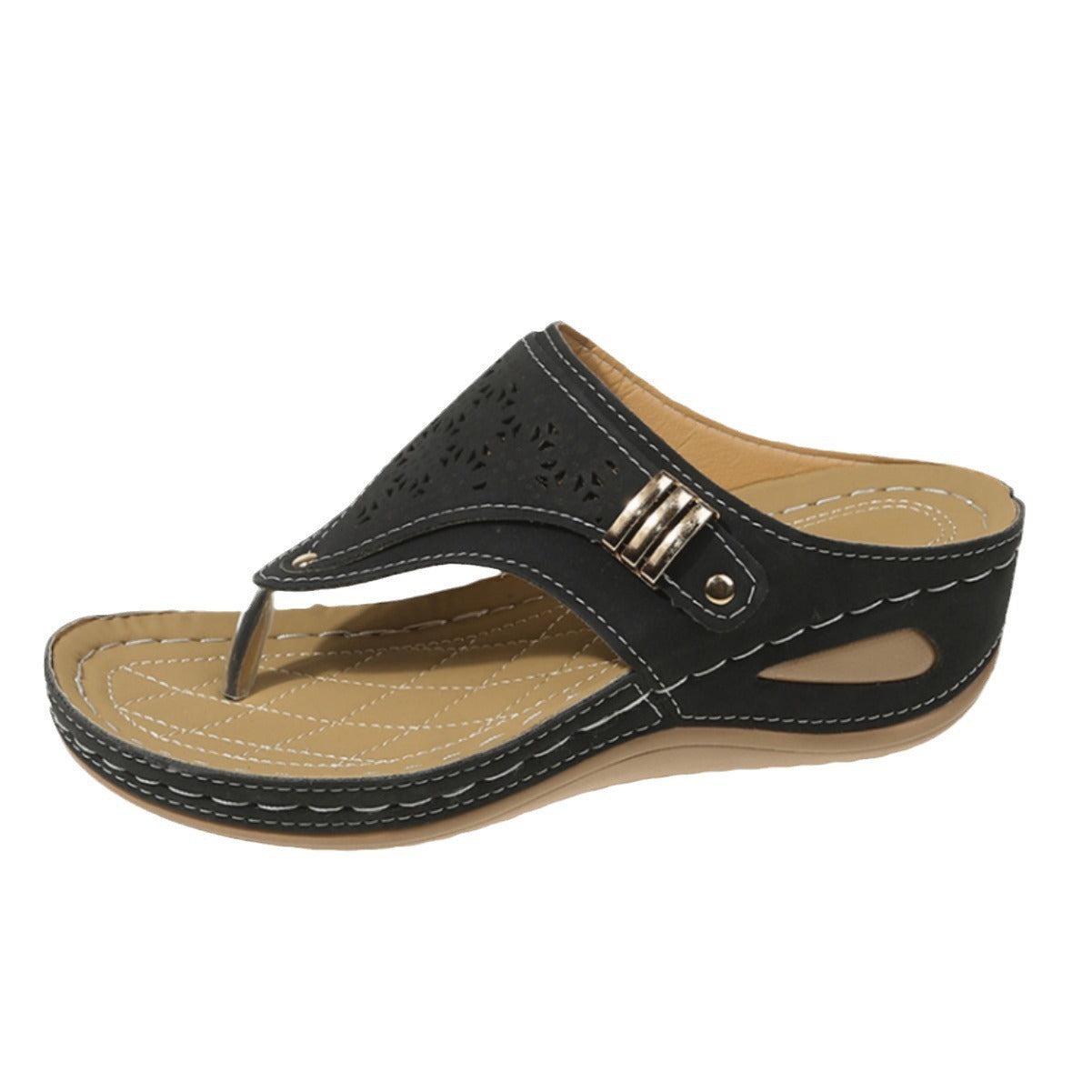 Summer Metallic Sandals