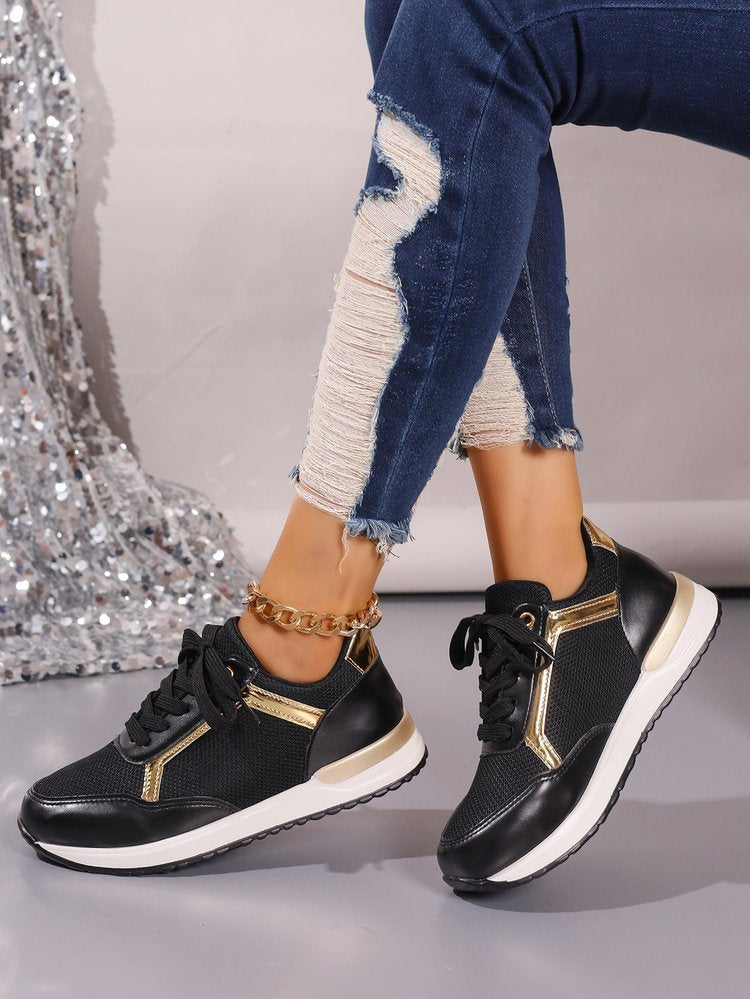 Beach Lace-Up Sneakers