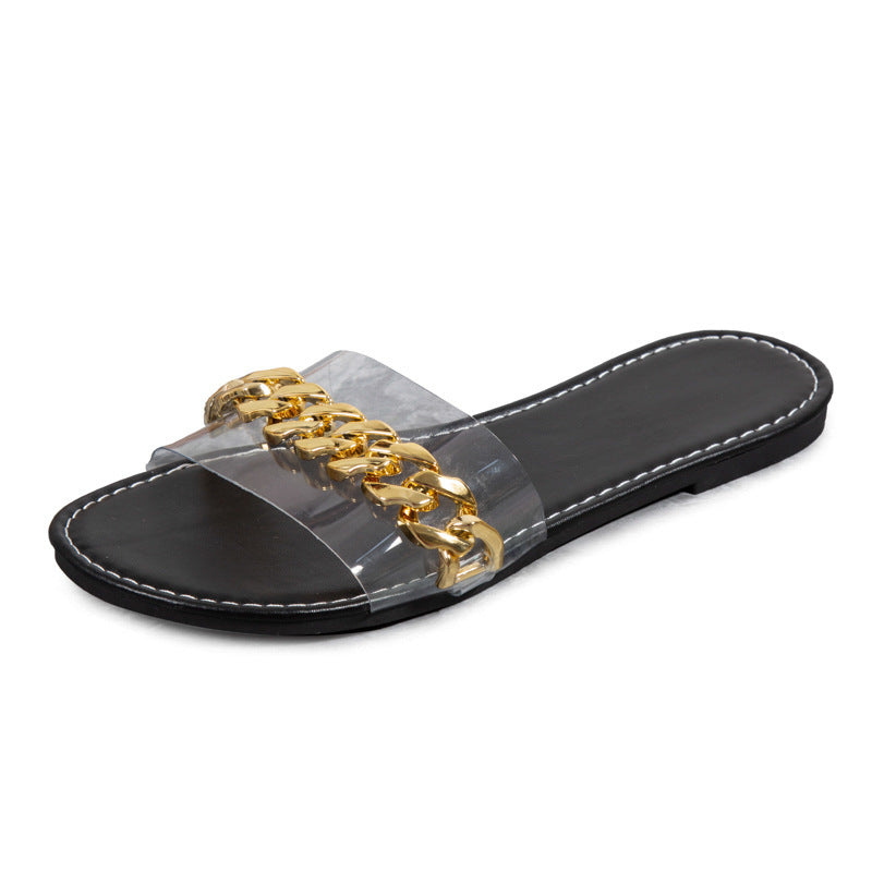 Minimal Raffia Sandals