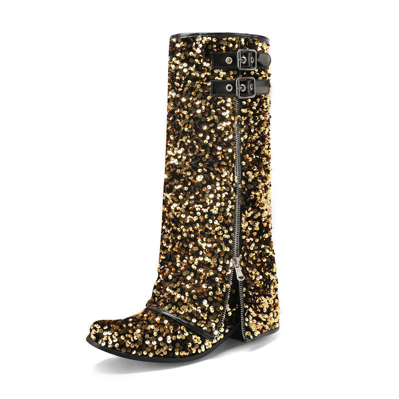 Natural Pointed Boots