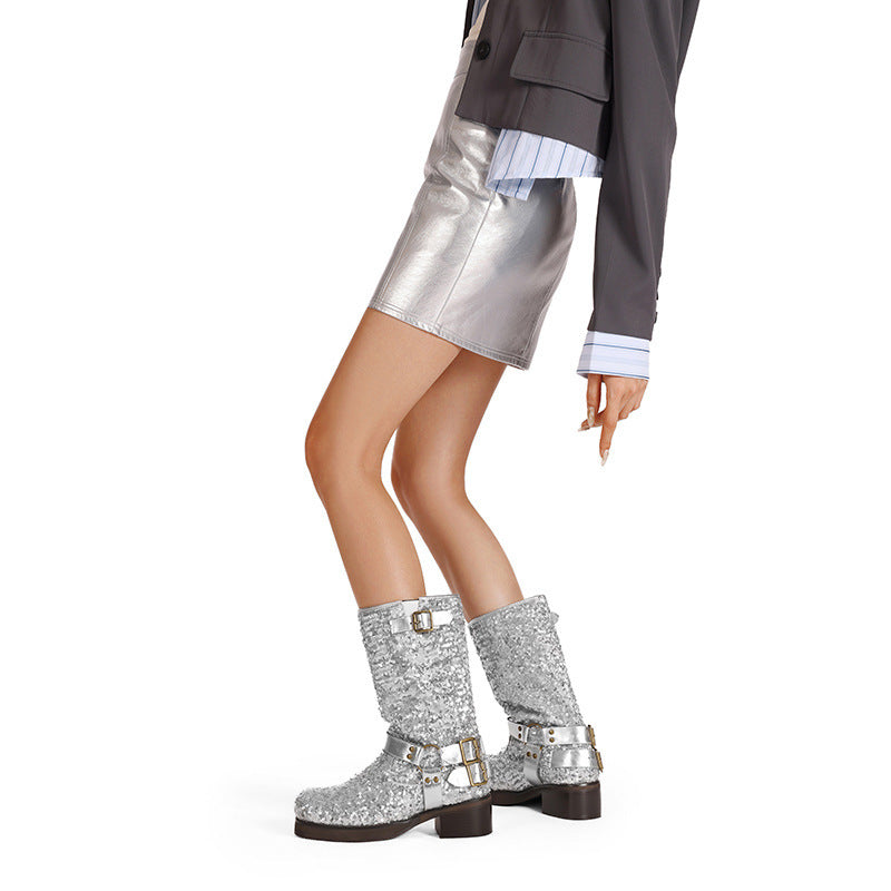Weekend Buckled Boots