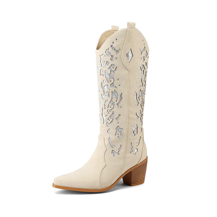 Natural Suede Boots
