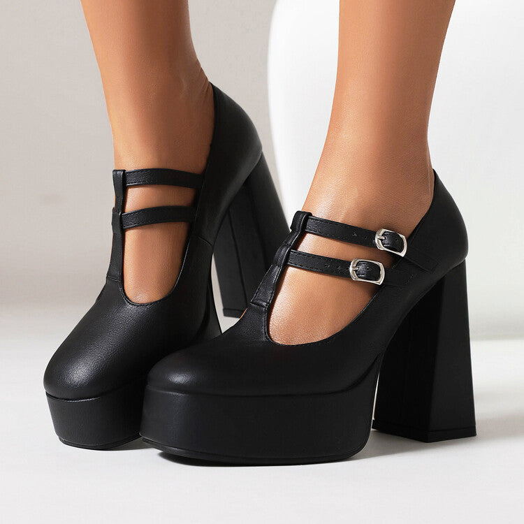 Clean Platform Sandals