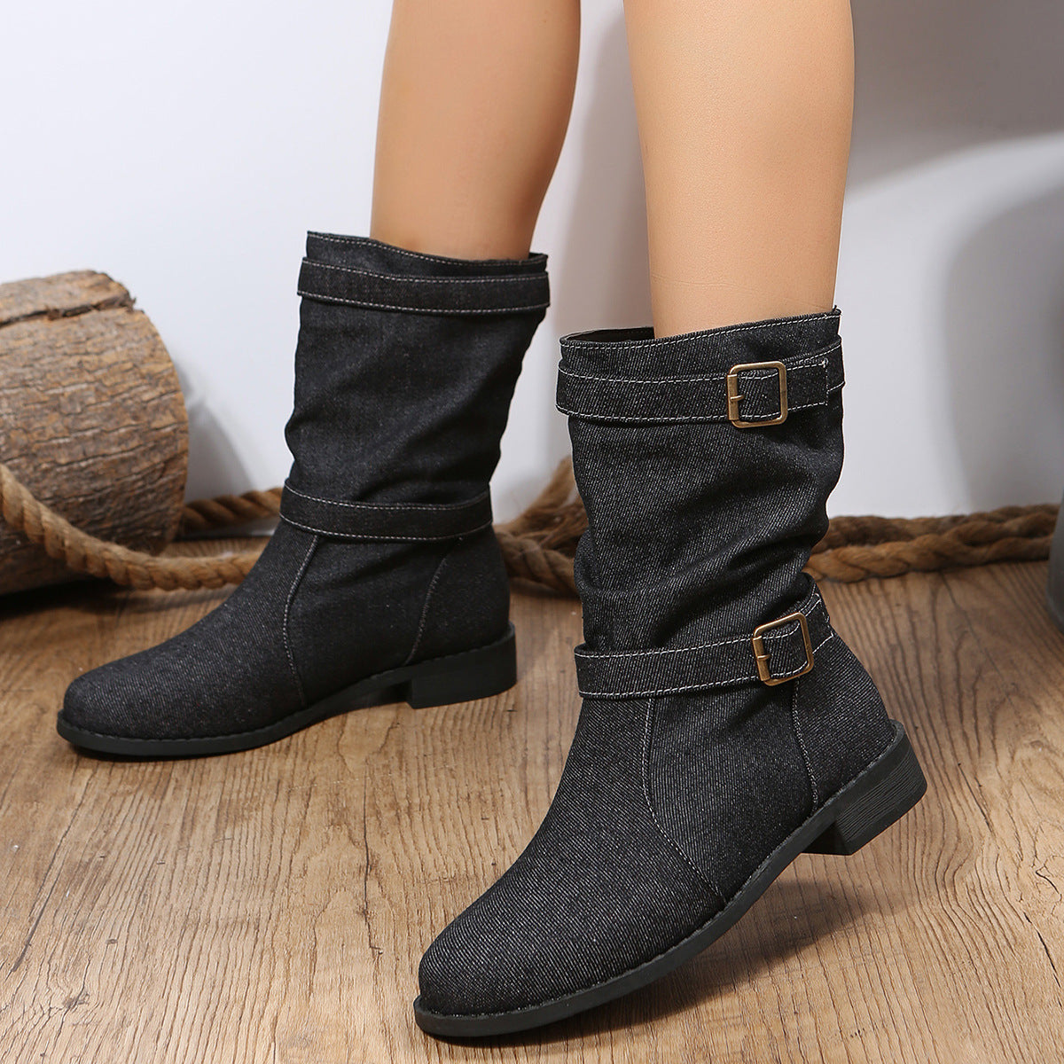 Natural Warm Boots