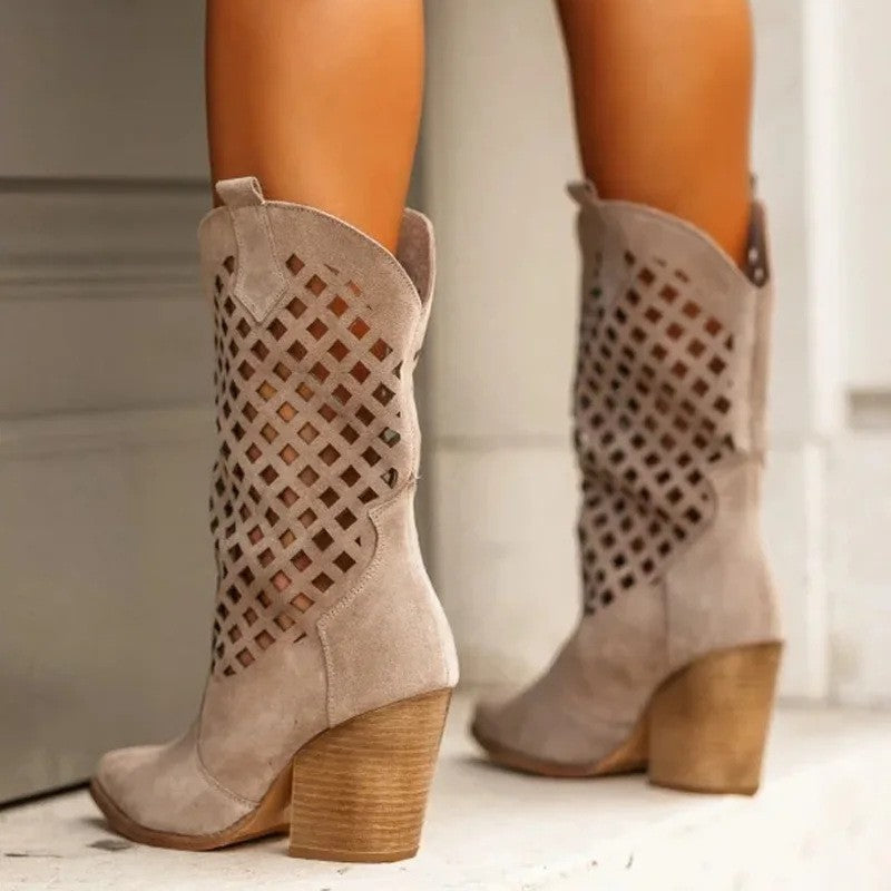 Easy Block-Heel Boots