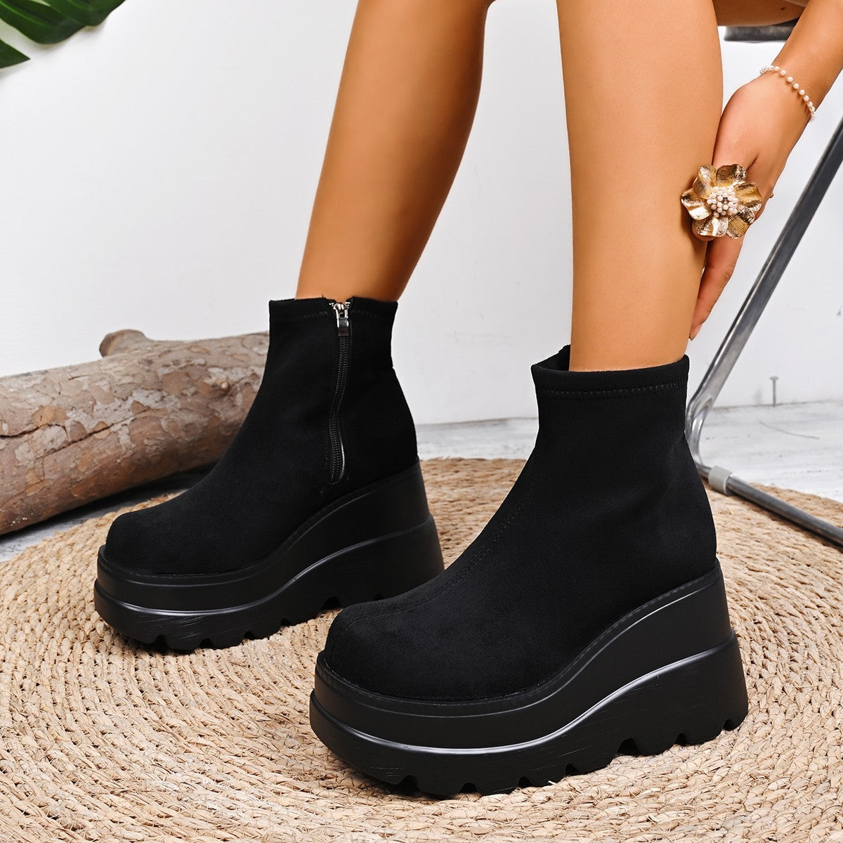 Modern Platform Boots