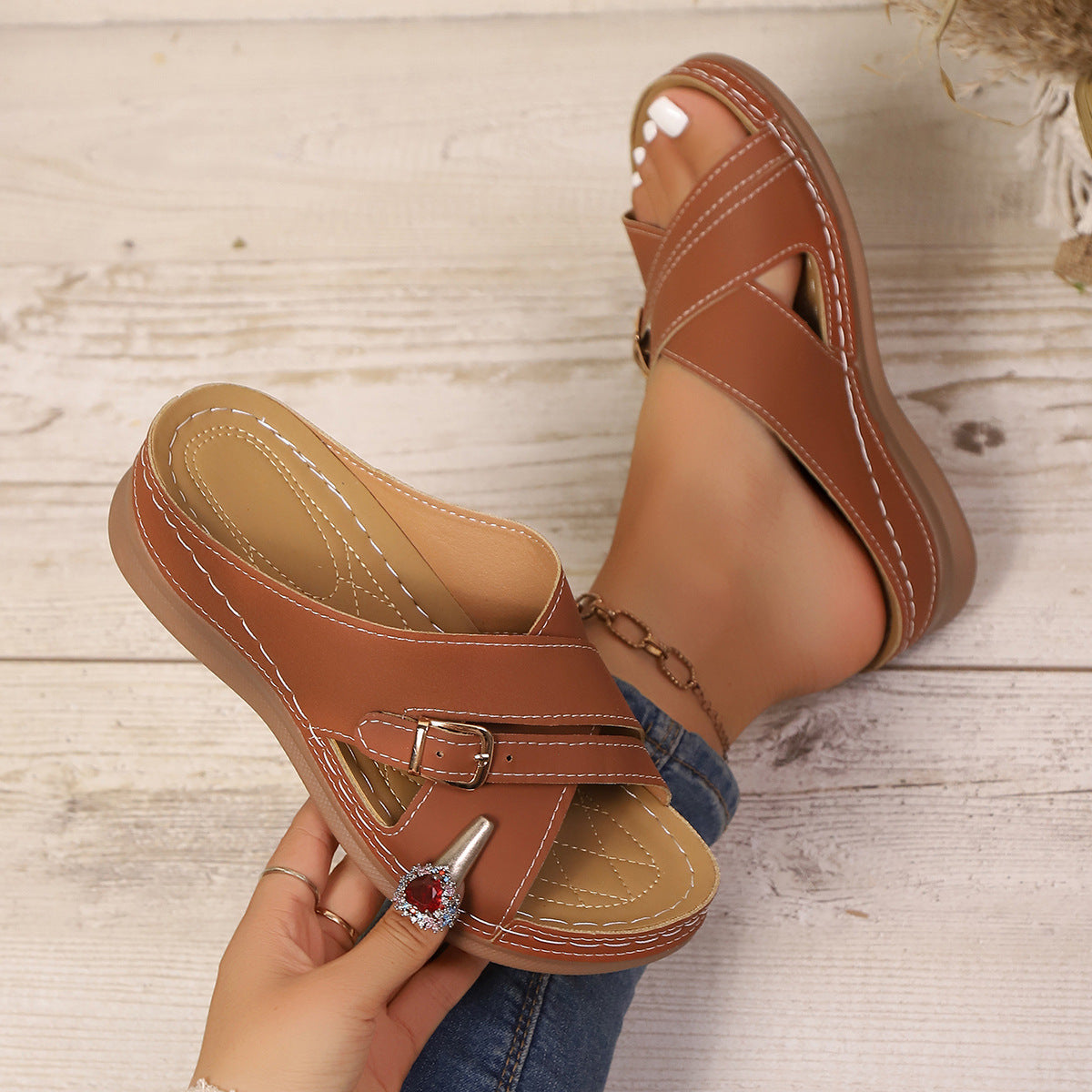 Summer Strappy Sandals