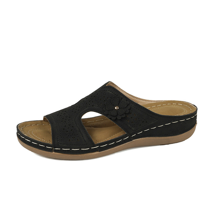 Sunny Metallic Sandals