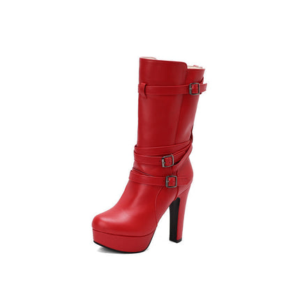 Simple Textured Boots