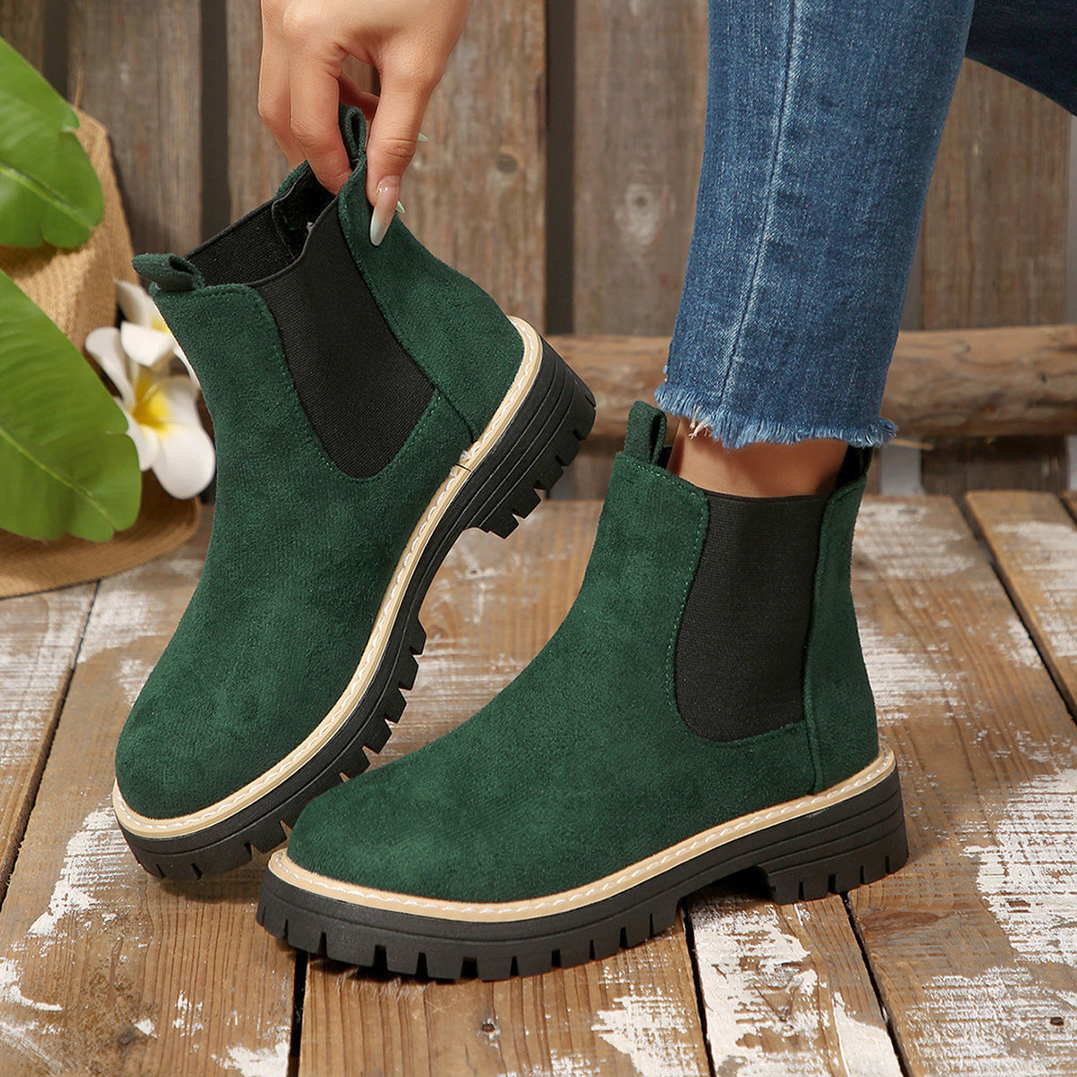 Breezy Side-Zip Boots