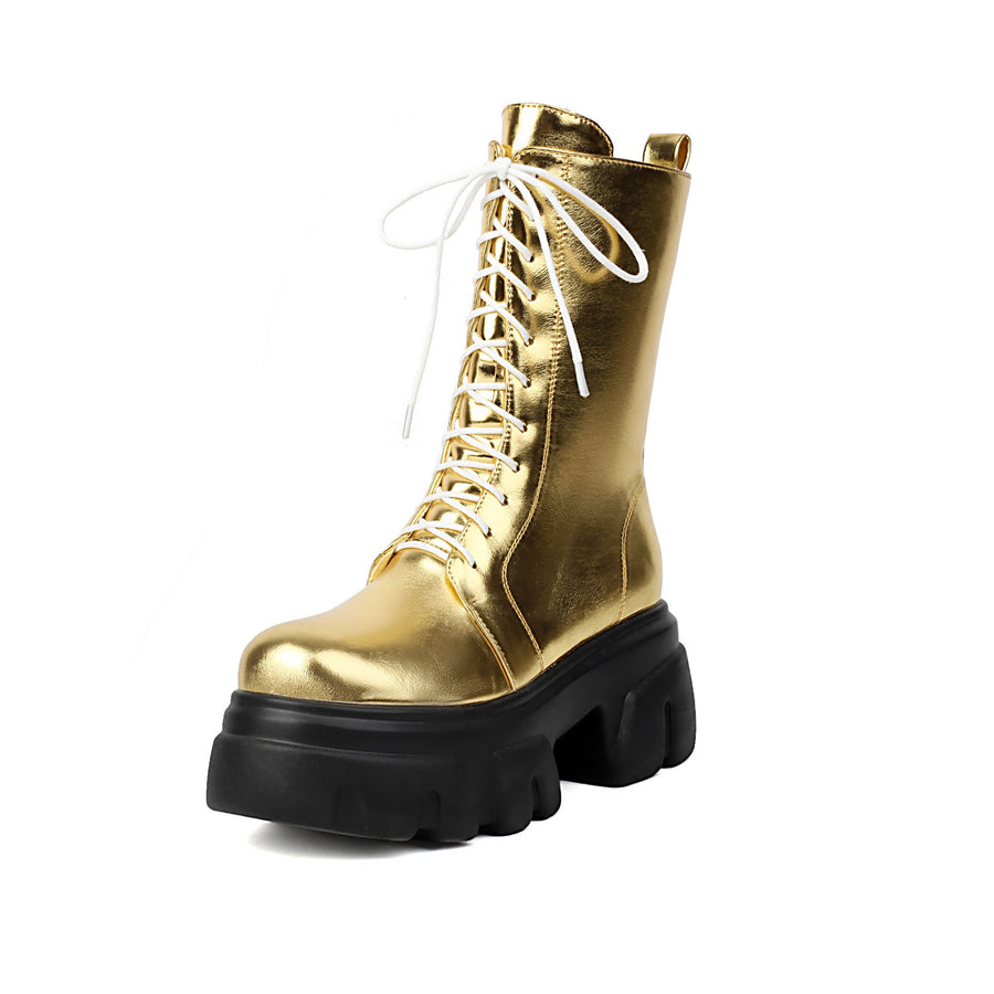 Simple Zip-Up Boots