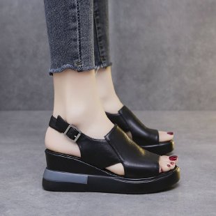 Clean Slip-On Sandals
