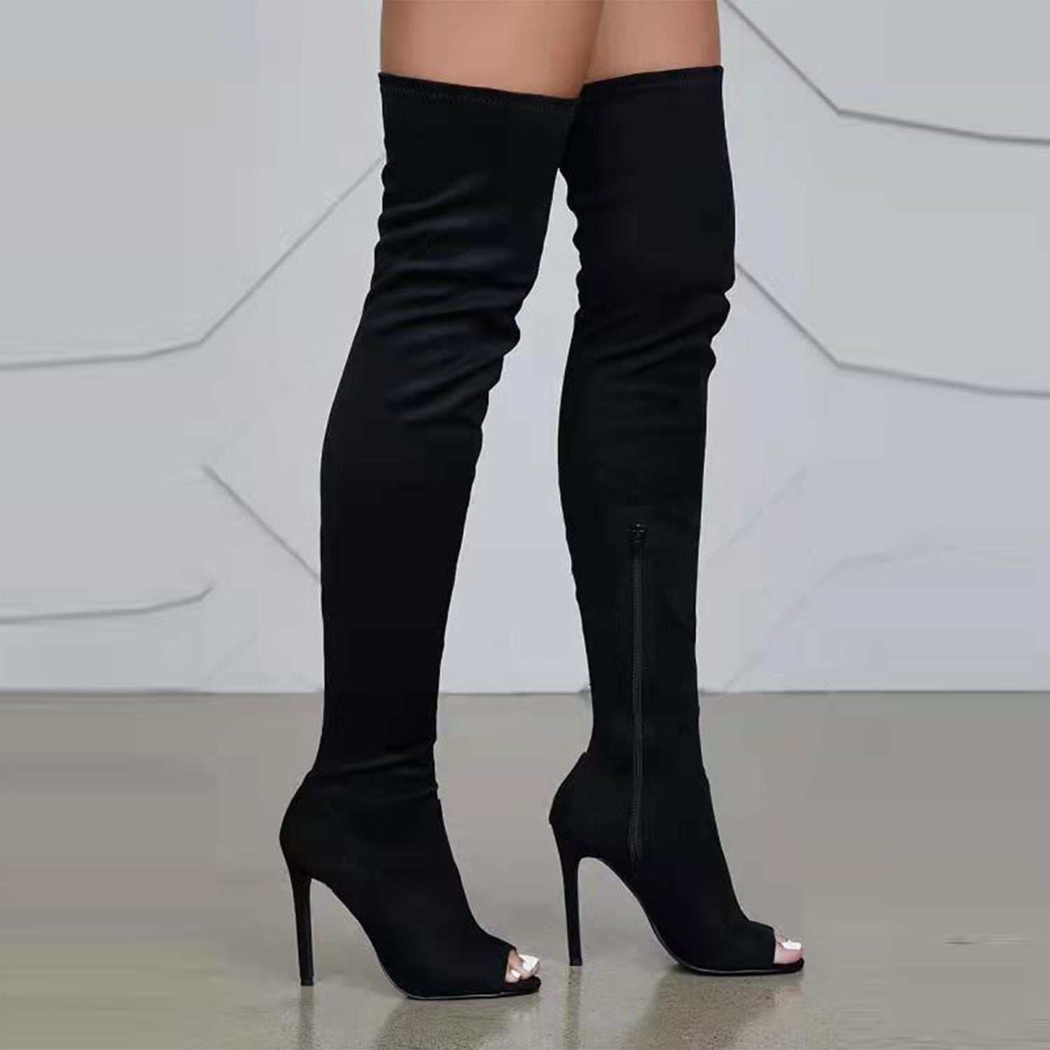 Natural Side-Zip Boots
