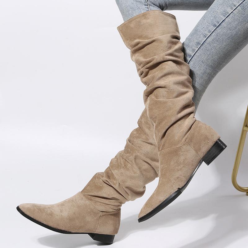 Natural Platform Boots