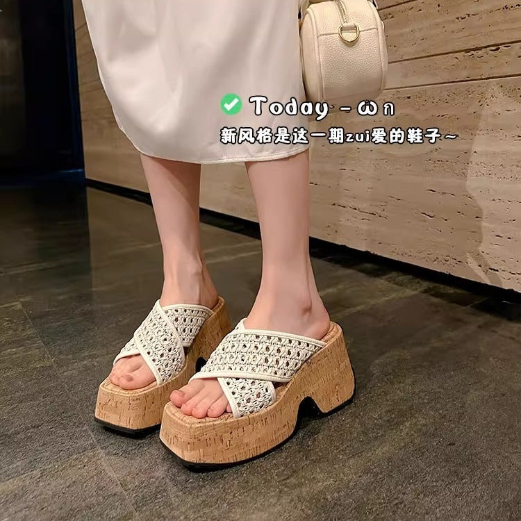 Light Buckled Sandals
