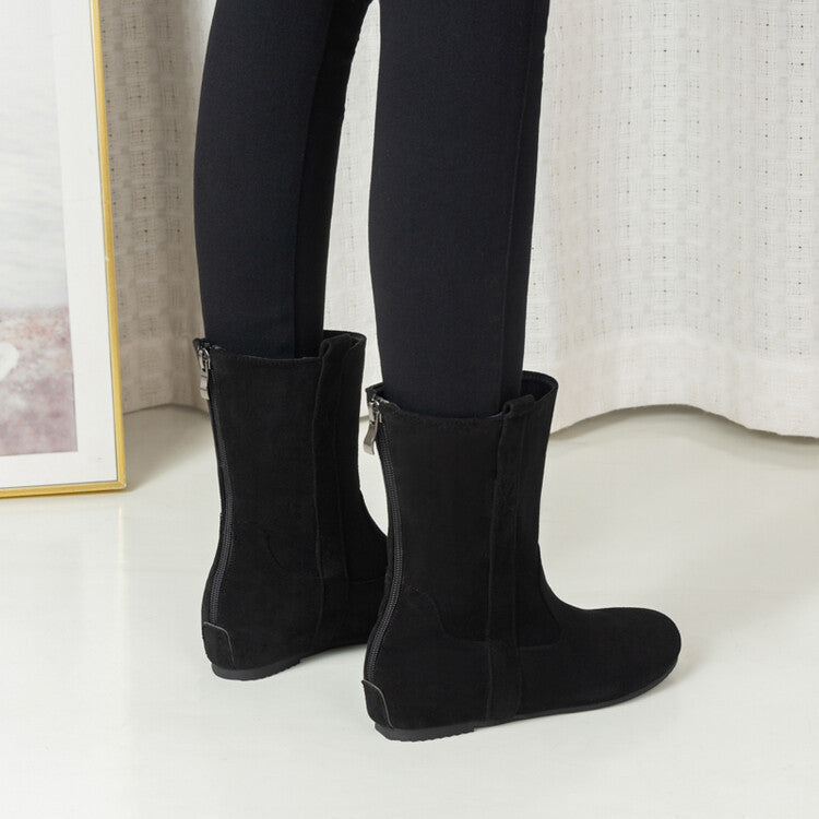 Travel Faux-Suede Boots