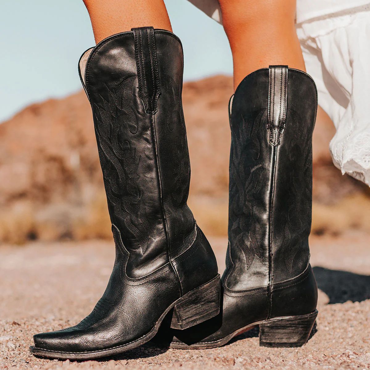 Vacation Block-Heel Boots