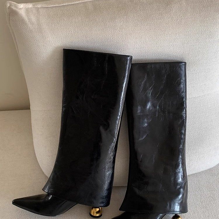 Beach Heeled Boots