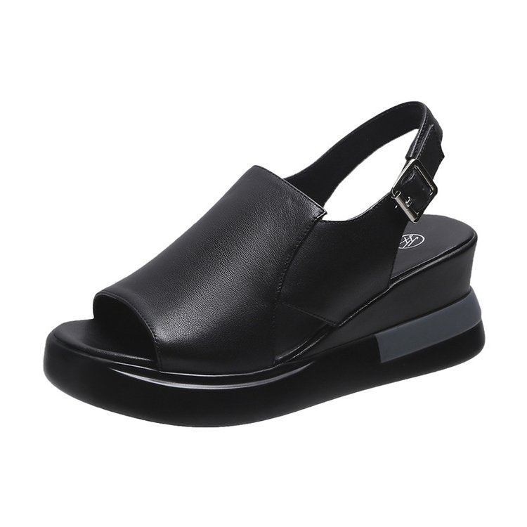 Clean Heeled Sandals