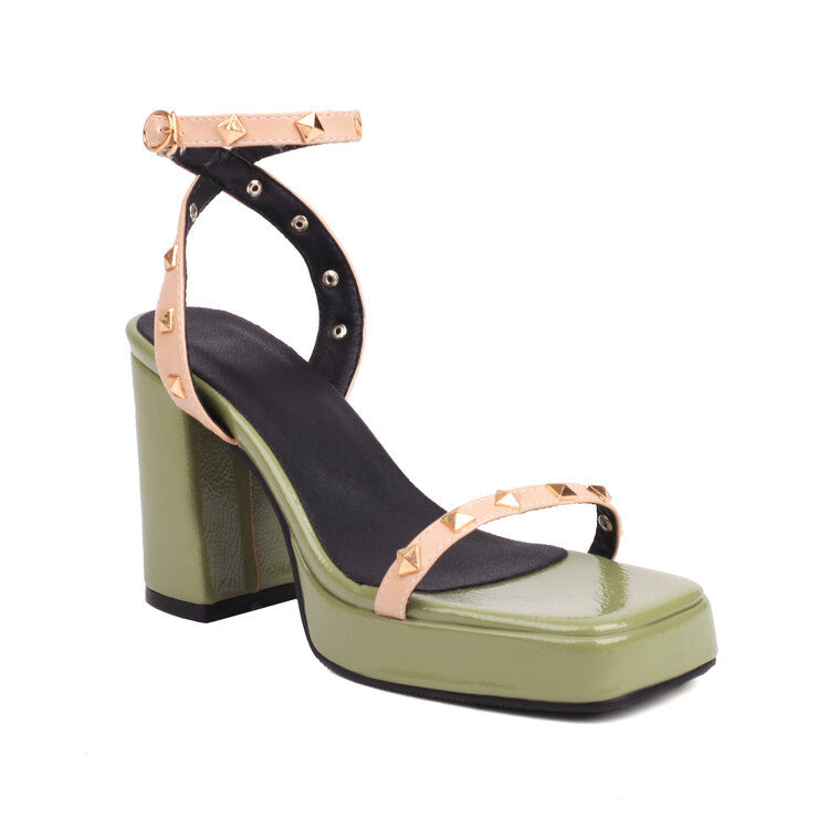 Coastal Platform Sandals