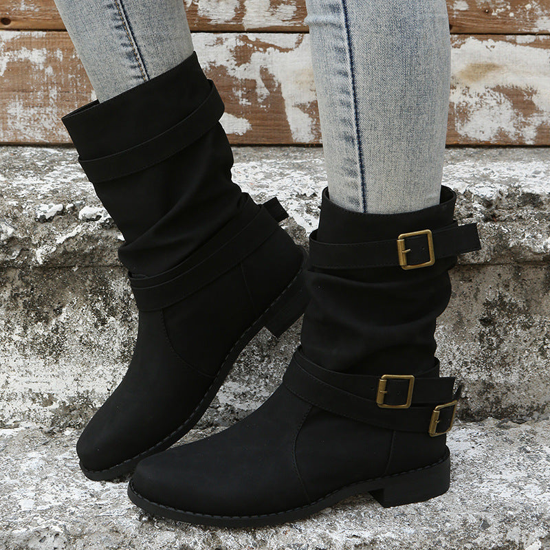 Brunch Block-Heel Boots