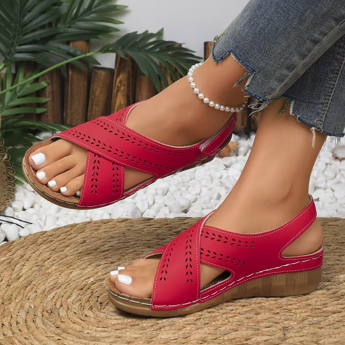 Vacation Slip-On Sandals