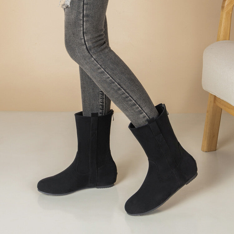Travel Faux-Suede Boots