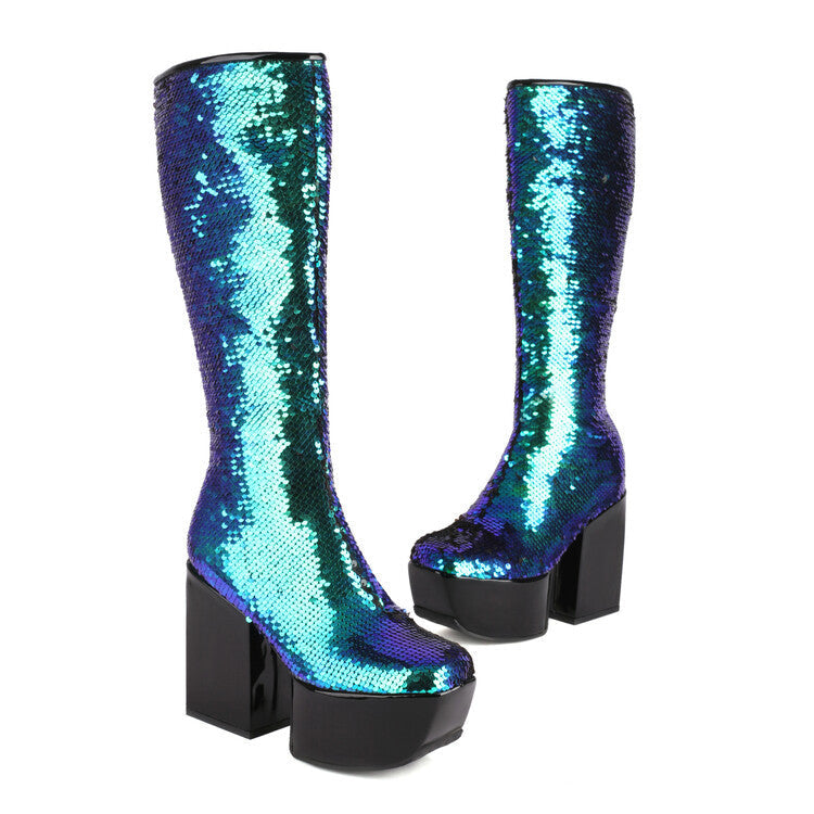 Light Platform Boots